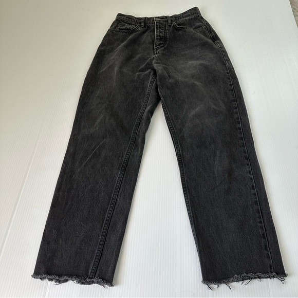 Free People We The Free Georgine Mom Jean Obsidian, 27 (CRVY) - Picture 2 of 14